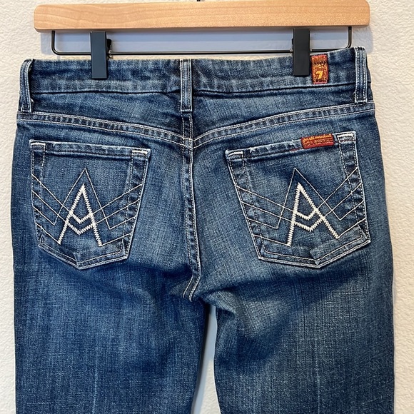 7 For Al Mankind Y2K A Pocket Denim Jeans - Picture 7 of 10
